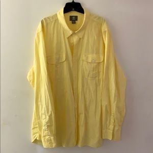 Yellow timberland button down